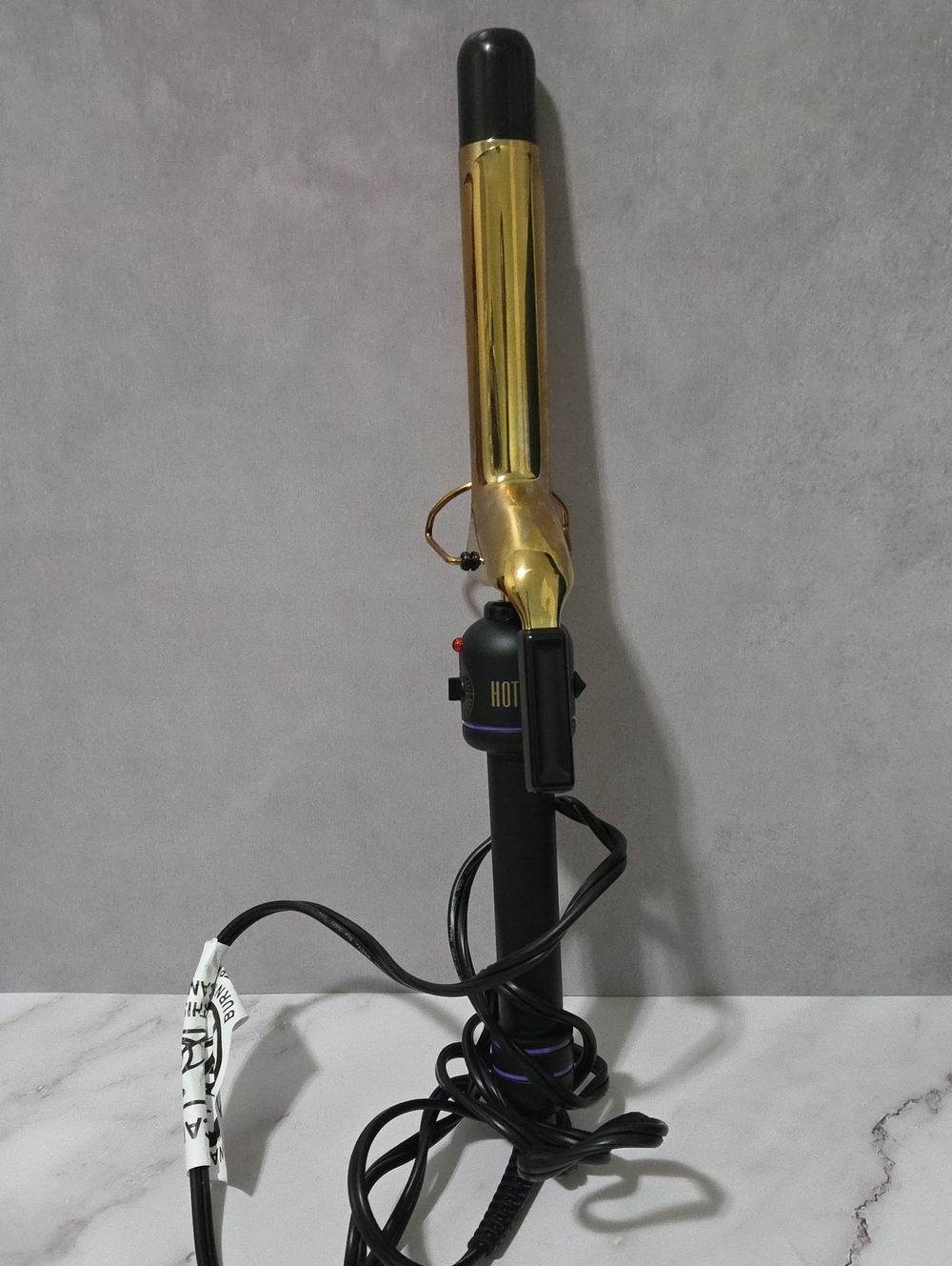 Hot Tools Professional 1" Extended Barrel Curling Iron for Defined Curls